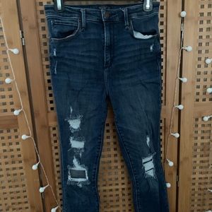 abercrombie high rise jeans
